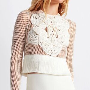 BNWT PatBO crochet top. Sold out everywhere